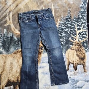 Silver Jeans Suki Surplus Boot-Cut Jeans 34x32